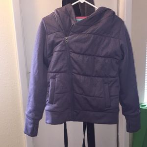 North Face puffer jacket.